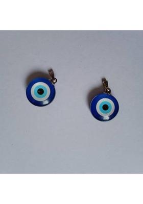 Khushi Traders Blue Evil Eye Pendant Original Turkish Evil Eye For Women, Crystal Locket 2 pc Crystal Pendant
