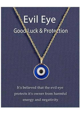 TODANI JEMS Evil Eye Pendant for Women and Girls Trendy Evil Eye Girls Necklace Party Wear Gold-plated Brass Pendant