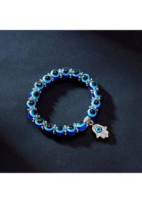 Alloy Beads Silver Bracelet