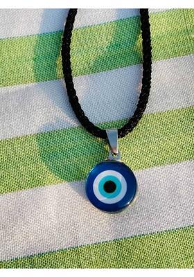 Whitechimes Evil Eye Pendant Necklace for Women Men Alloy Pendant