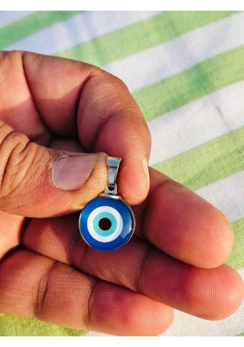 Whitechimes Evil Eye Pendant Necklace for Women Men Alloy Pendant - Indya