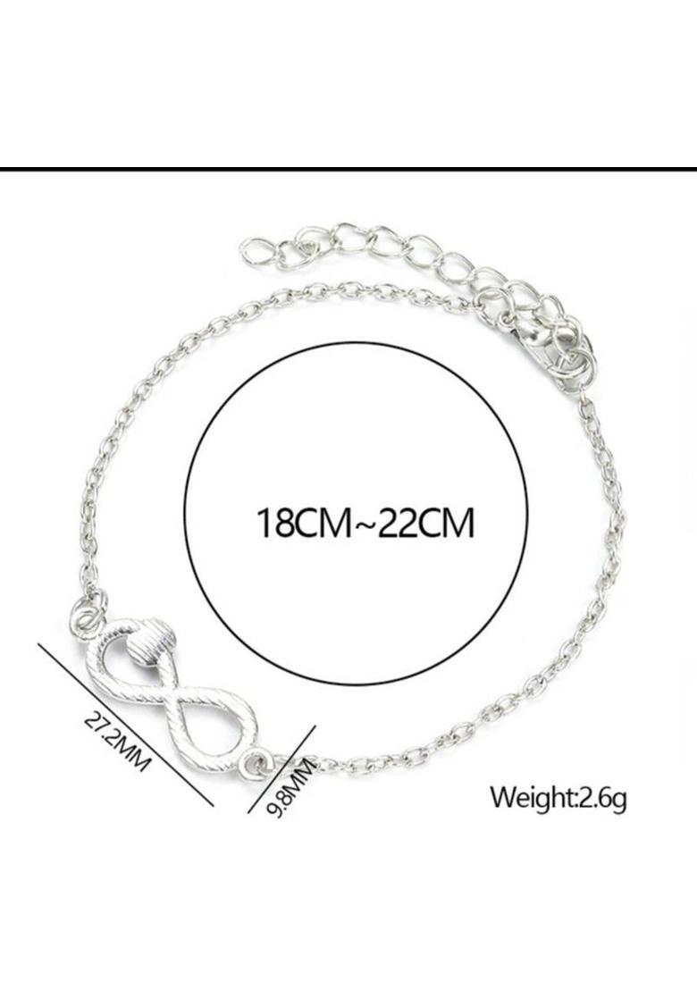 Alloy Bracelet&nbsp;&nbsp;(Pack of 2) - Indya