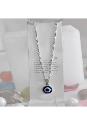 house of common Evil Eye Pendant For Protection From Bad Vibes, Suraksha, Nazar, Nazariya Stainless Steel Pendant