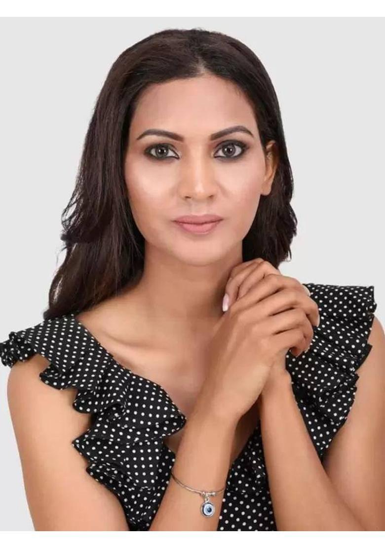 Alloy Beads Sterling Silver Bracelet - Indya