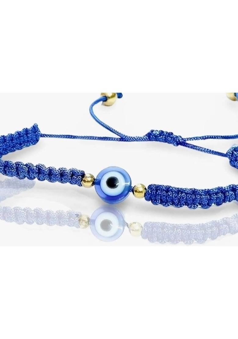 Dori, Plastic, Evil Eye Bracelet - Indya