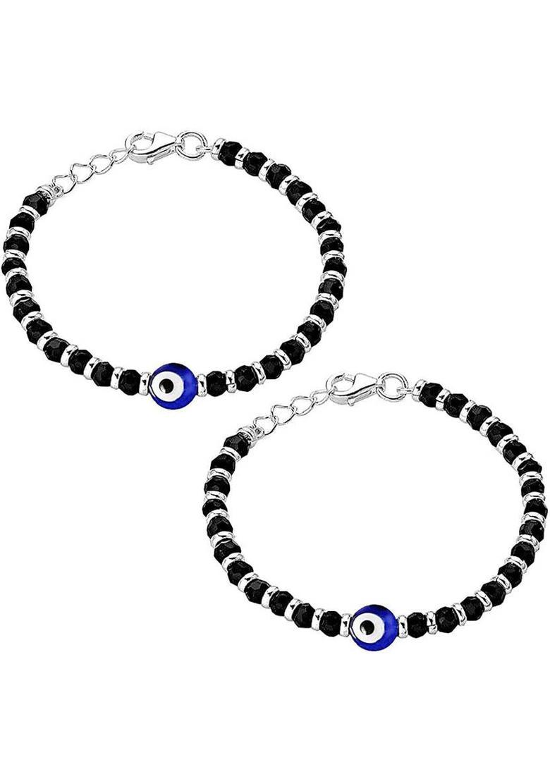 Sterling Silver Bracelet&nbsp;&nbsp;(Pack of 2) - Indya