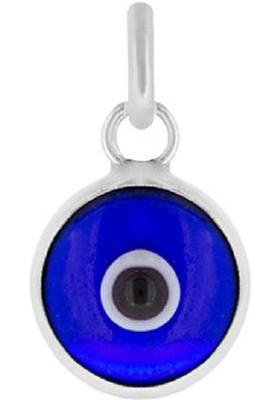 KUNDLI GEMS Evil Eye Stone Pendant Protection Evil For unisex Silver Crystal Stone Pendant