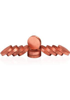 vastu vardan Vastu Copper Coins (Set-11)/ Copper Coins For Enery Enhance Decorative Showpiece - 0.5 cm&nbsp;&nbsp;(Copper, Red)