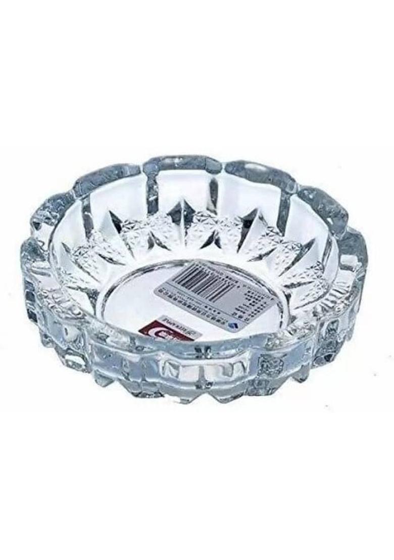 Gokulshoppe Crystal Glass Turtle/Kachua With Color Stone Feng Shui home Decorative Decorative Showpiece - 3 cm&nbsp;&nbsp;(Crystal, Clear) - Indya