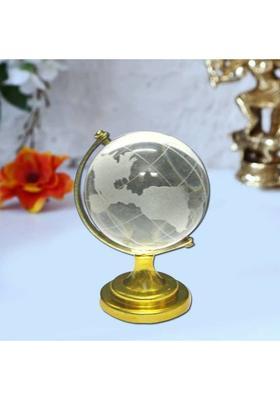 SWISS WONDER Decorative Showpiece - 7 cm&nbsp;&nbsp;(Crystal, Metal, Gold)