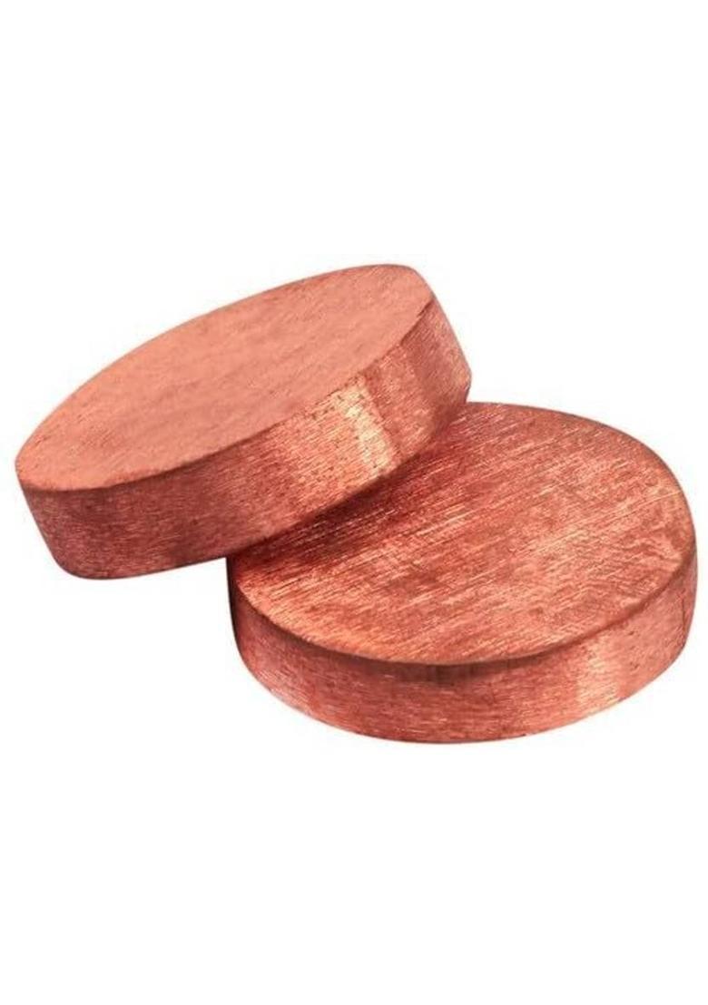 TREEMAISON Vastu Copper Coins (Pack of 5)/ Vastu Pure Copper Coin Decorative Showpiece - 0.5 cm&nbsp;&nbsp;(Copper, Copper) - Indya