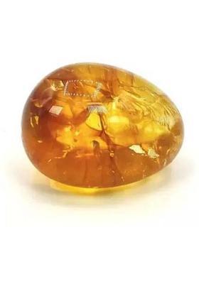 RESHAMM LIFE CARE Premium Citrine Tumble Pocket Crystal for Money, Asymmetrical, Success Stone Decorative Showpiece - 2.5 cm&nbsp;&nbsp;(Crystal, Stone, Orange)