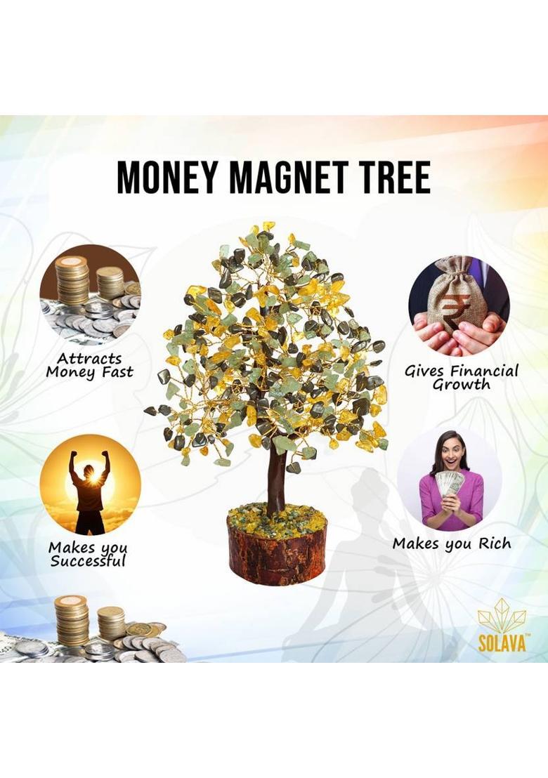 SOLAVA Decorative Showpiece - 28 cm&nbsp;&nbsp;(Crystal, Multicolor) - Indya