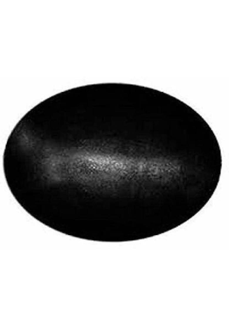 SPR enterprises Narayana Shaligram / Vishnu Salagram Decorative Showpiece - 4 cm&nbsp;&nbsp;(Marble, Black) - Indya