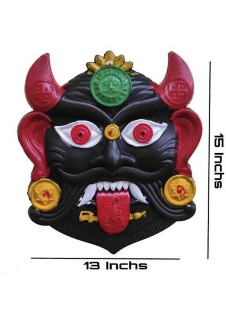 KHATU SHYAM ENTERPRISES Nazar battu plastic bhoot 2024 Decorative Showpiece - 18.96 cm&nbsp;&nbsp;(Plastic, Black, Multicolor) - Indya
