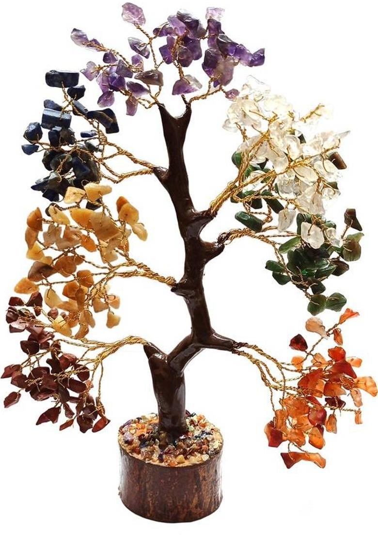 Vashoppee Vastu / Feng Shui / Crystal Pyramid Decorative Showpiece - 6 cm&nbsp;&nbsp;(Glass, White) - Indya