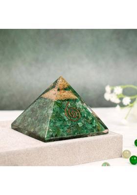 Agatesvibe Decorative Showpiece - 7 cm&nbsp;&nbsp;(Resin, Green)