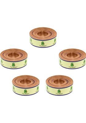 TREEMAISON Copper Strip For Vastu Remedy {8 Feet, 12 MM Width, 0.3 MM Thickness} {Pack-5} Decorative Showpiece - 11 cm&nbsp;&nbsp;(Copper, Copper)
