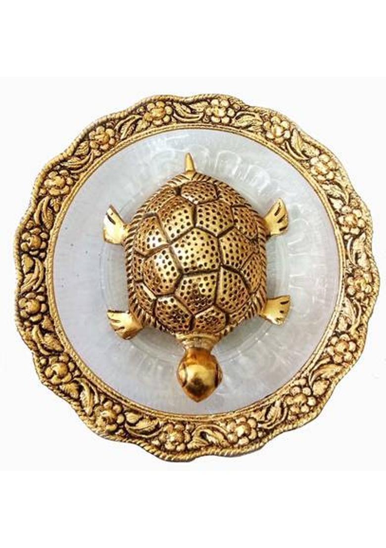 PUCHCHI Decorative Showpiece - 4 cm&nbsp;&nbsp;(Aluminium, Gold) - Indya