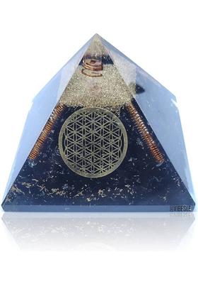 VIBESLE Decorative Showpiece - 10 cm&nbsp;&nbsp;(Stone, Black)