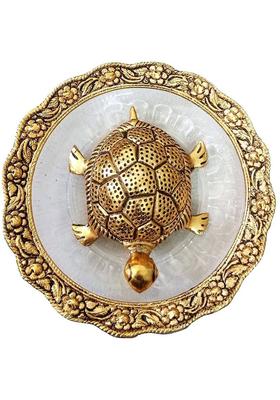 SJ Exims Decorative Showpiece - 20 cm&nbsp;&nbsp;(Gold Plated, Multicolor)