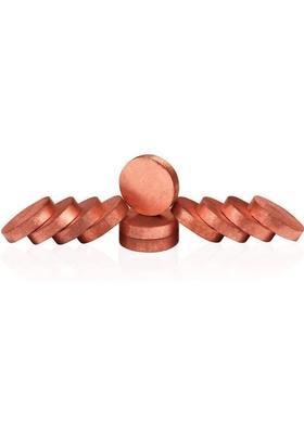 TREEMAISON Vastu Copper Coins (Pack of 11)/ Vastu Remedy Pure Copper Coin Decorative Showpiece - 0.5 cm&nbsp;&nbsp;(Copper, Red)