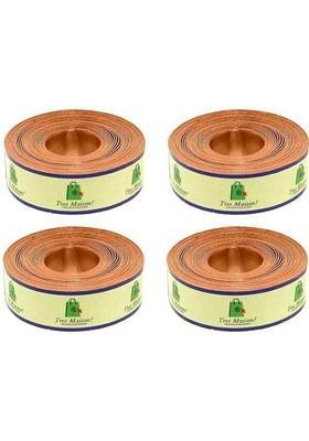 TREEMAISON Copper Strip For Vastu Remedy {8 Feet 12 MM Width 0.3 MM Thickness} {Pack-4} Decorative Showpiece - 11 cm&nbsp;&nbsp;(Copper, Copper)