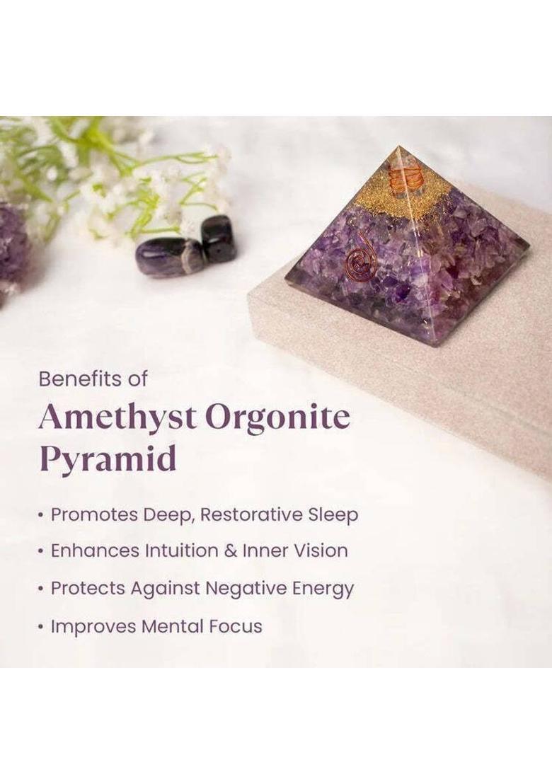 Agatesvibe Decorative Showpiece - 6.2 cm&nbsp;&nbsp;(Resin, Purple) - Indya