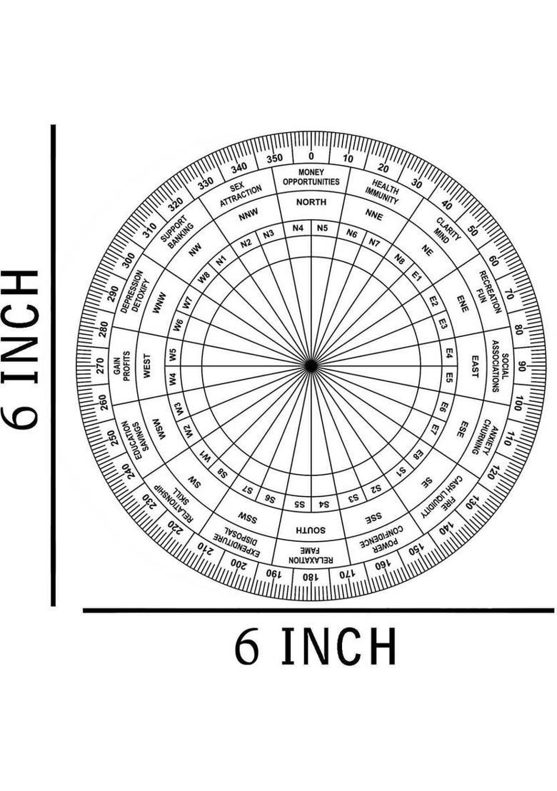 vastu vardan Vastu Acrylic Black Shakti Chakra (6 Inch) Transparent Shakti Chakra Decorative Showpiece - 15 cm&nbsp;&nbsp;(Plastic, Black) - Indya