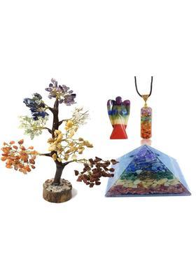 VIBESLE Decorative Showpiece - 25 cm&nbsp;&nbsp;(Stone, Multicolor)