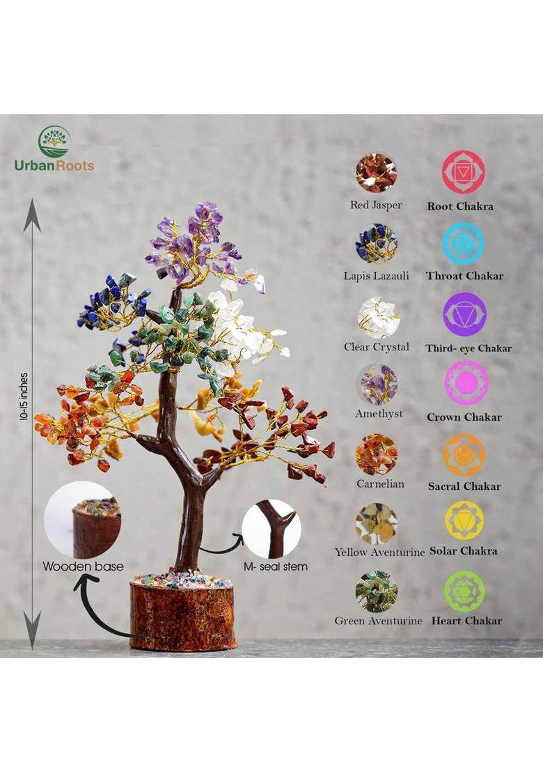 Urbanroots Decorative Showpiece - 26 cm&nbsp;&nbsp;(Crystal, Multicolor) - Indya