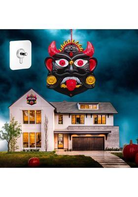 FlyTouch Nazar Battu/Drishti Bommai Gombe For Home, Office, Shops Wall Door Hanging A Decorative Showpiece - 31 cm&nbsp;&nbsp;(Plastic, Multicolor)