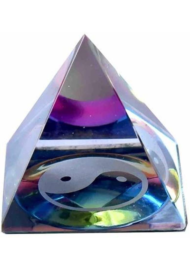 PPJ Decorative Showpiece - 4 cm&nbsp;&nbsp;(Crystal, Multicolor) - Indya