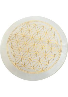 SWARACRYSTAL Decorative Showpiece - 8 cm&nbsp;&nbsp;(Crystal, White, Gold)