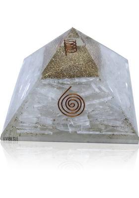 VIBESLE Decorative Showpiece - 10 cm&nbsp;&nbsp;(Stone, White)