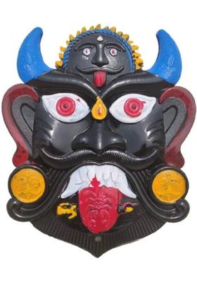 RNGNTC Nazar Battu Dishti Bomma Large Size Plastic Made for Wall Hanging Decorative Showpiece - 35 cm&nbsp;&nbsp;(Plastic, Multicolor)