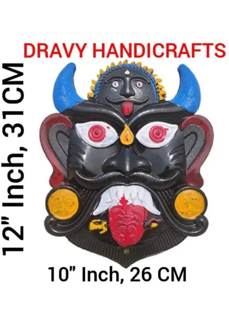 RNGNTC Nazar Battu Dishti Bomma Large Size Plastic Made for Wall Hanging Decorative Showpiece - 35 cm&nbsp;&nbsp;(Plastic, Multicolor) - Indya