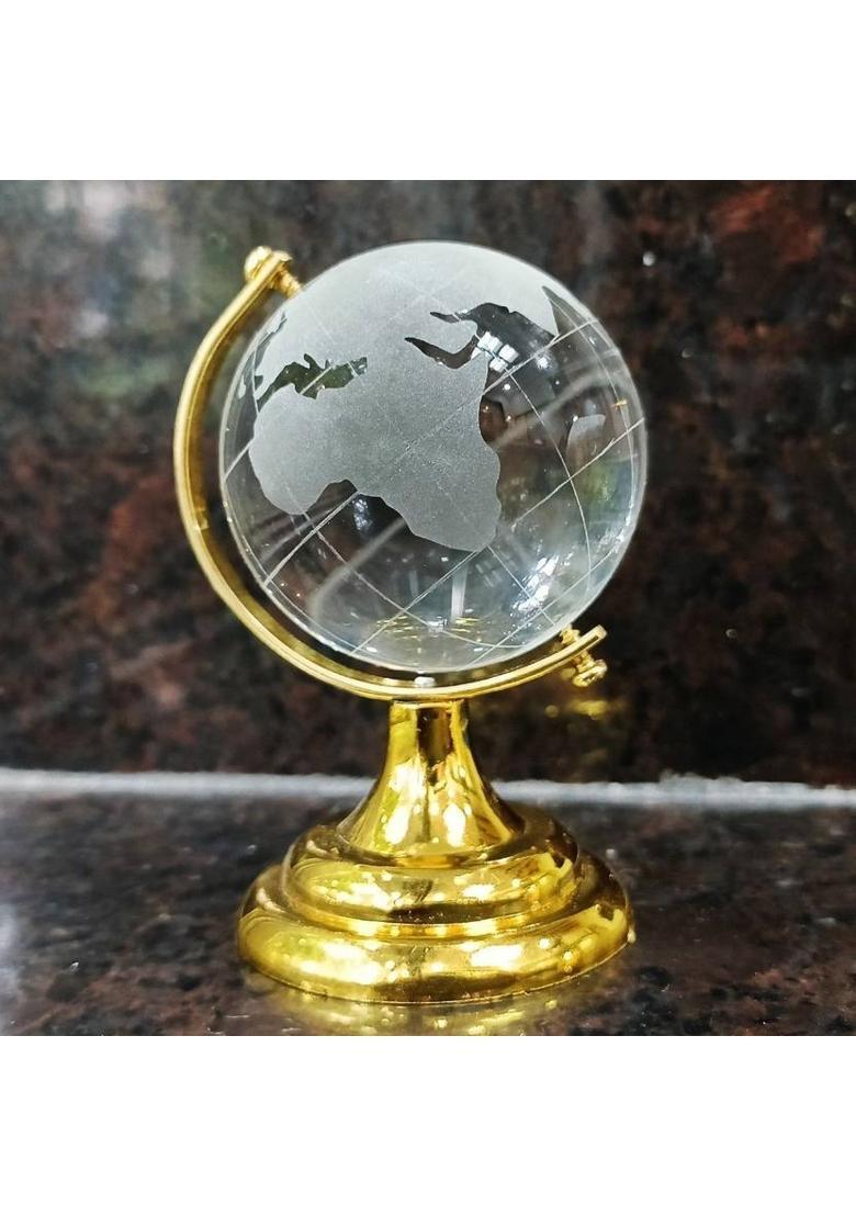 Shubhanjali Original Lakshmi pyramid crystal yantra labtested authorise decorative showpiece Decorative Showpiece - 7 cm&nbsp;&nbsp;(Crystal, Glass, White) - Indya