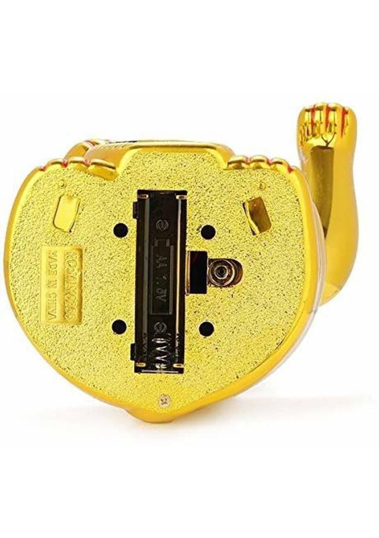 SWISS WONDER Decorative Showpiece - 11.9 cm&nbsp;&nbsp;(Metal, Plastic, Yellow) - Indya