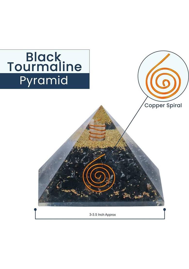 VIBESLE Decorative Showpiece - 10 cm&nbsp;&nbsp;(Crystal, Black) - Indya