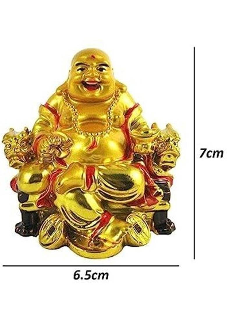 Griscon Decorative Showpiece - 7 cm&nbsp;&nbsp;(Resin, Multicolor) - Indya