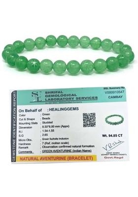 Green Aventurine, Crystal, Green Jade Agate Bracelet