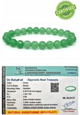 Stone, Green Aventurine Crystal Bracelet