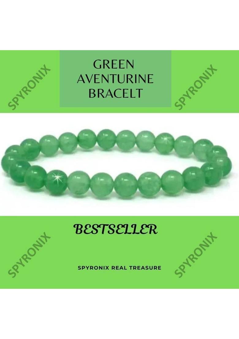Stone, Green Aventurine Crystal Bracelet - Indya