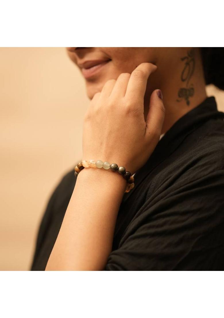 Pyrite, Green Aventurine, Crystal, Tiger