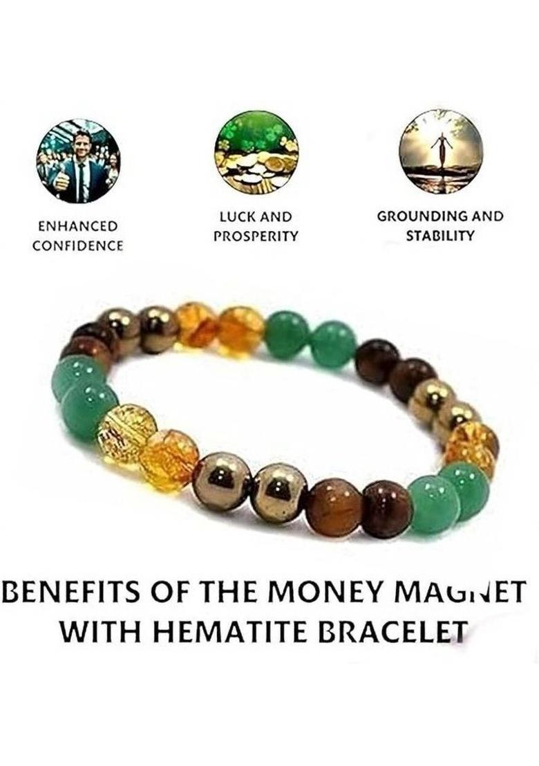 Pyrite, Green Aventurine, Citrine + Golden, Tiger