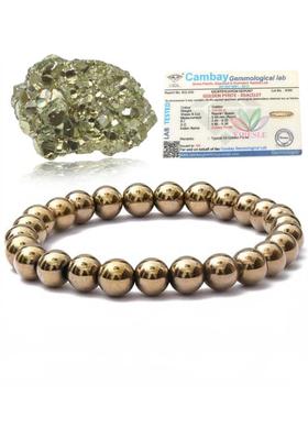 Pyrite, Stone, Golden Pyrite Agate Bracelet Set