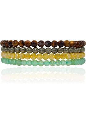 Stone, Crystal Bracelet&nbsp;&nbsp;(Pack of 4)
