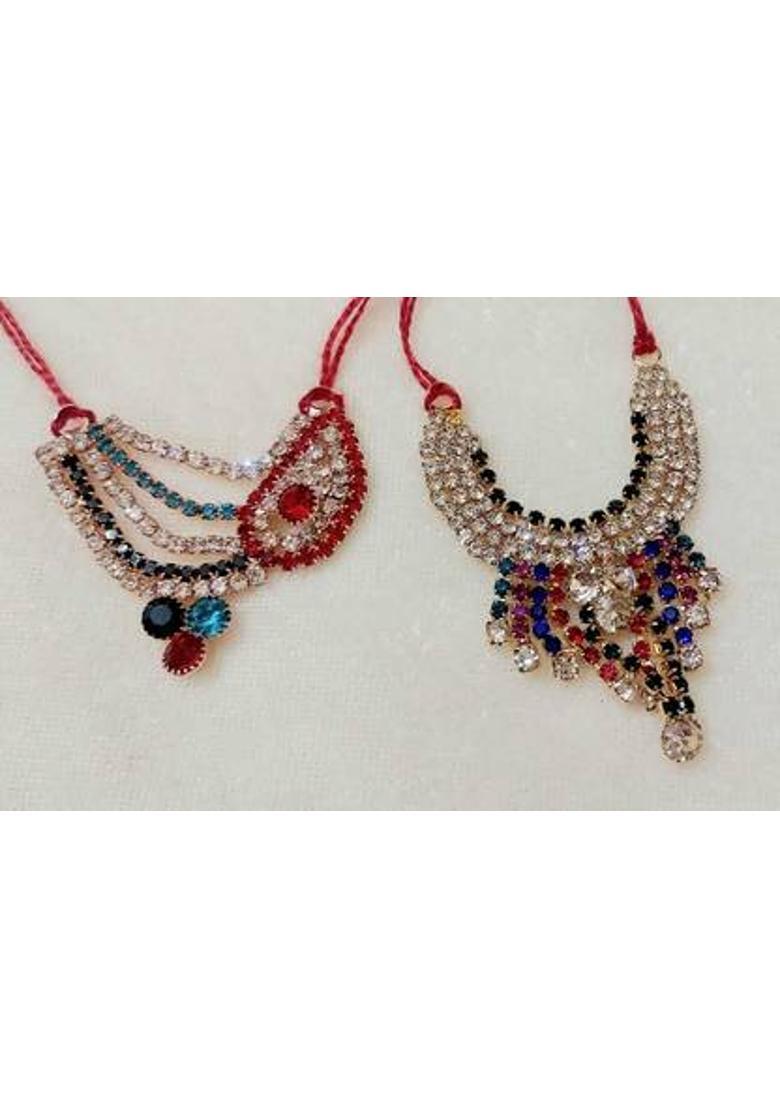 KRISHNA HANDICRAFTS MATA RANI JWELLERY, ALL IDOL JWELLERY Deity Ornament&nbsp;&nbsp;(LADDU GOPAL, MATA RANI, RADHA RANI, ALL IDOL, KRISHNA) - Indya