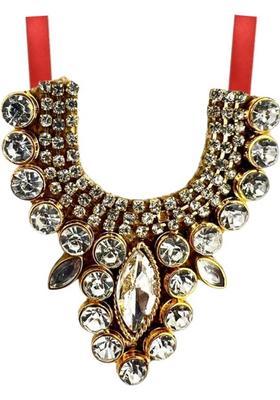 VANDITA CREATIONS Mala for God Idols, Murti, Photo Frames with strap for Adjusting Height, Premium Deity Ornament&nbsp;&nbsp;(Size 6 cm, Laddu Gopal, Ganesh Ji, Matarani, Lakshmi Ji & All God Idols, Pack of 1)